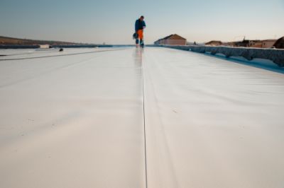 Single Ply Roof Repair in Waterford Works, NJ