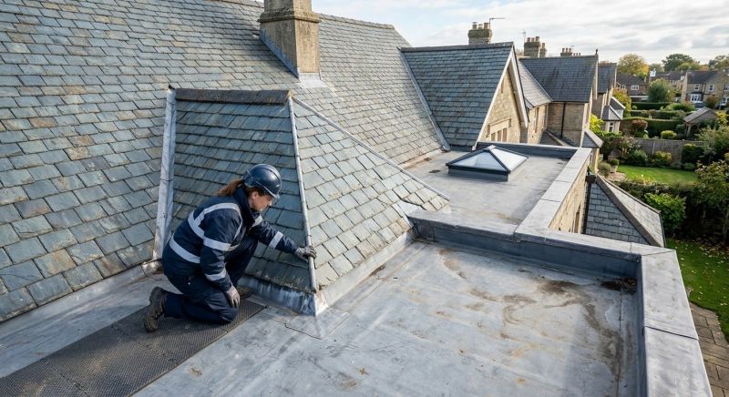 Slate Roof Inspection in Camden County, NJ
