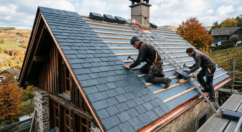 Slate Roof Installation in Williamstown, NJ
