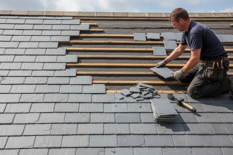 Slate Roof Repair in Moorestown, NJ