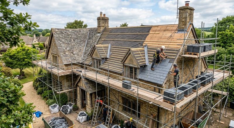 Slate Roof Replacement in Burlington County, NJ
