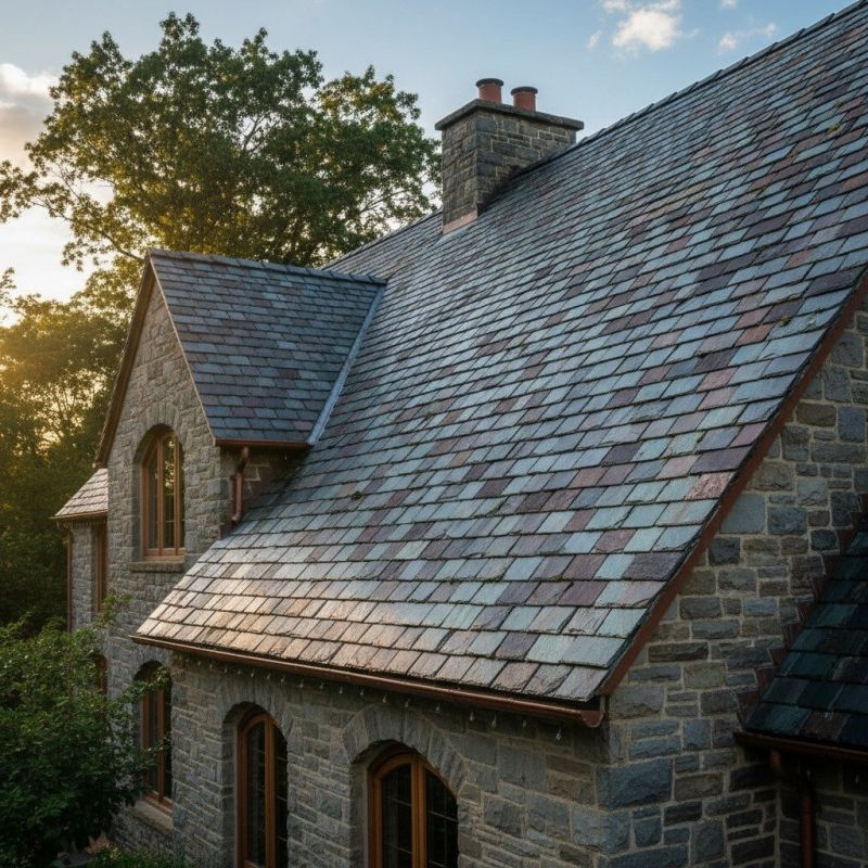 Slate Roof Replacement in Franklinville, NJ