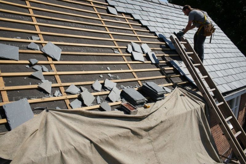 Slate Roof Replacement in Monroeville, NJ