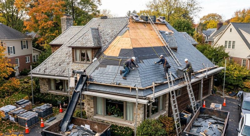 Slate Shingles Repair in Bryn Mawr, PA