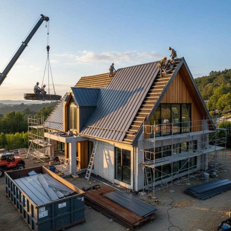 Steel Roof Replacement in Glenside, PA