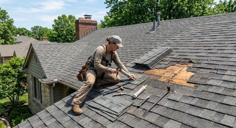 Synthetic Roof Repair in Camden County, NJ