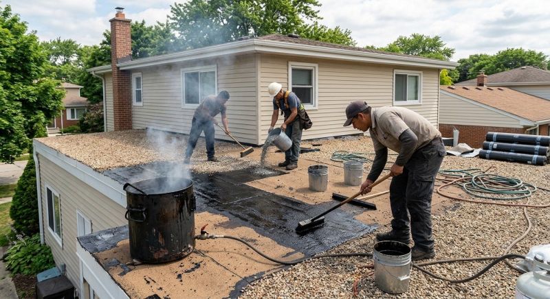 Tar And Gravel Roof Repair in Lumberton, NJ