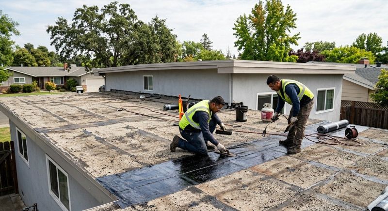 Tar Roof Repair in Haddonfield, NJ
