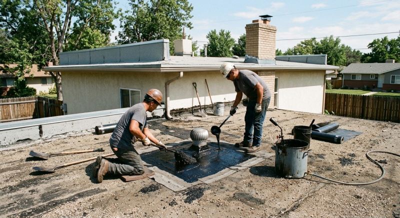 Tar Roof Repair in Marlton, NJ