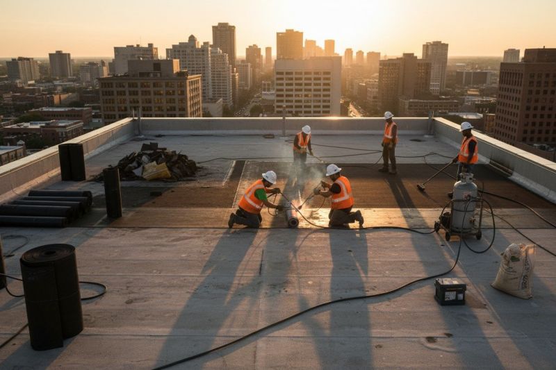 Tar Roof Replacement in Gladwyne, PA