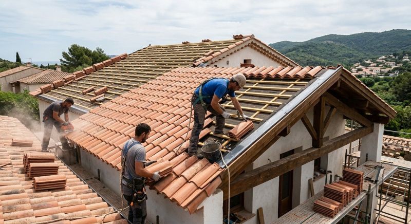 Tile Roof Installation in Drexel Hill, PA