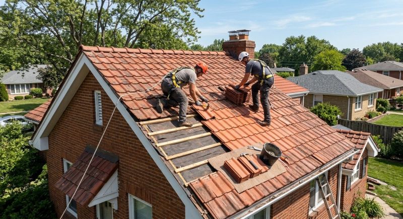 Tile Roof Repair in Camden, NJ