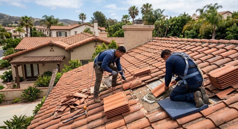 Tile Roof Repair in Delaware County, PA