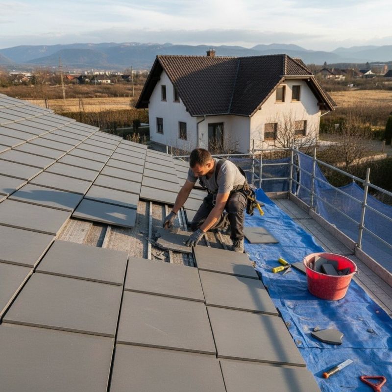 Tile Roof Repair in Glenolden, PA