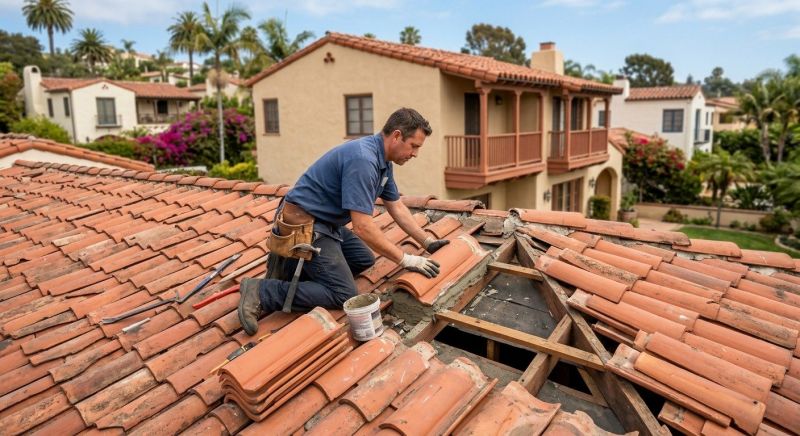 Tile Roof Repair in Lafayette Hill, PA