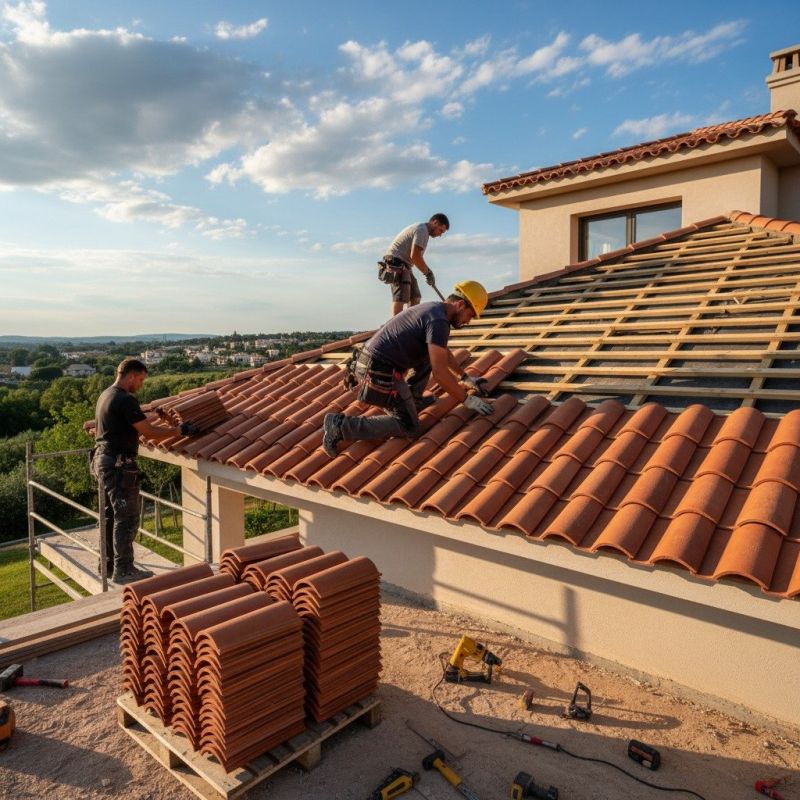 Tile Roof Replacement in Cheltenham, PA