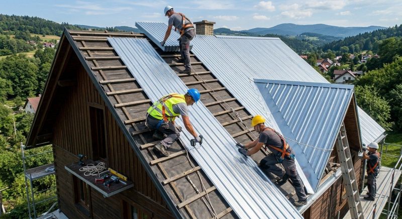 Tin Roof Installation in Marcus Hook, PA