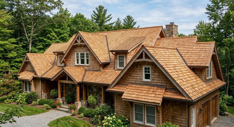 Wood Roofing Installation in Bristol, PA