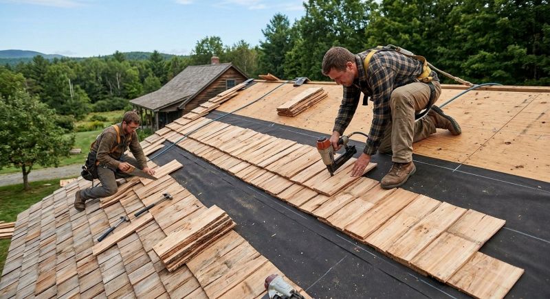 Wood Roofing Installation in Marcus Hook, PA