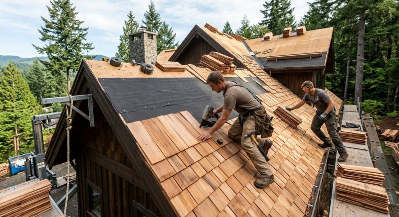 Wood Roofing Installation in Philadelphia, PA