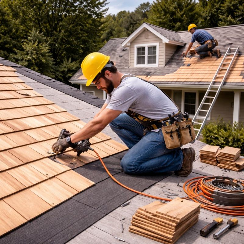 Wood Roofing Installation in Woodstown, NJ