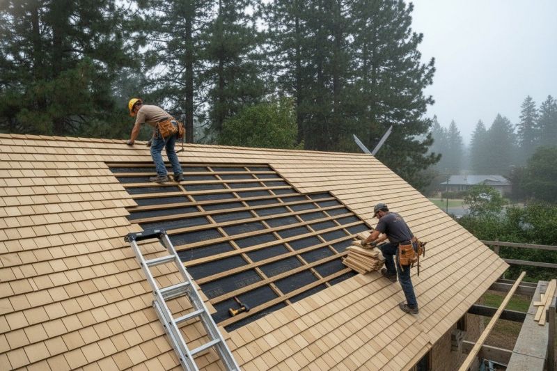 Wood Shake Roof Repair in Bala Cynwyd, PA