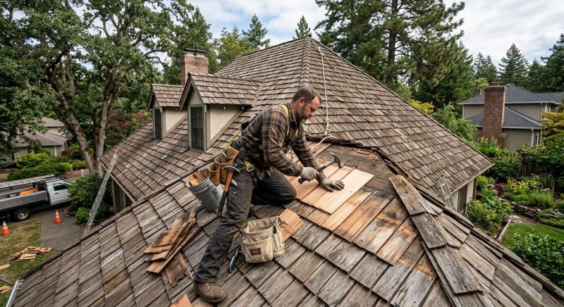 Wood Shake Roof Repair in Lumberton, NJ