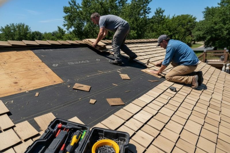 Wood Shake Roof Repair in Medford, NJ