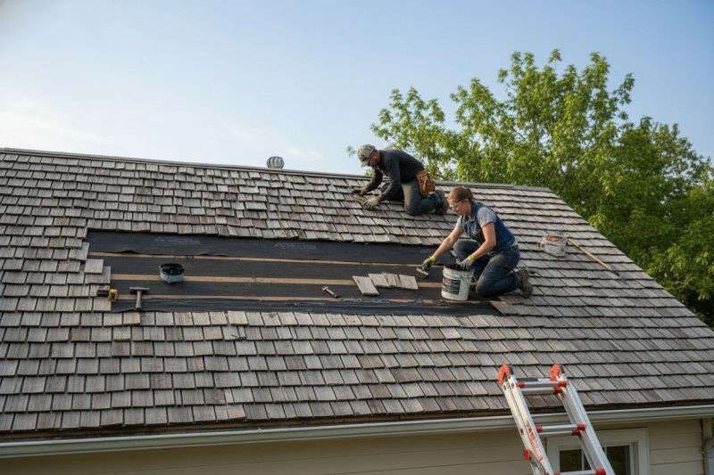 Wood Shake Roof Repair in Wynnewood, PA
