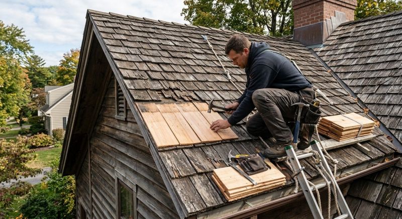 Wood Shingles Repair in Cherry Hill, NJ