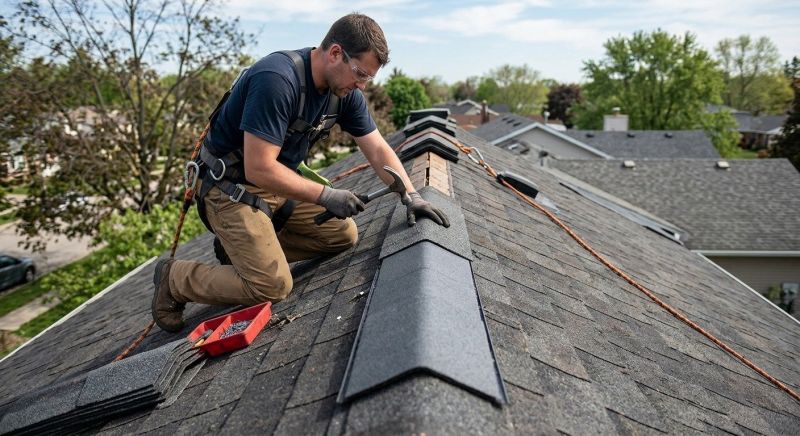Roof Ridge Repair
