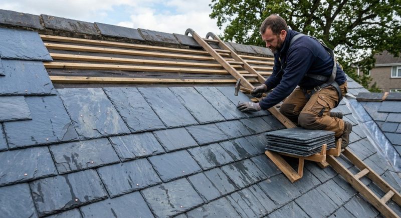Slate Roof Installation in Monroeville, NJ