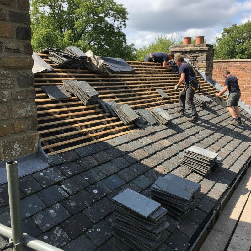 Slate Roof Replacement in Hainesport, NJ
