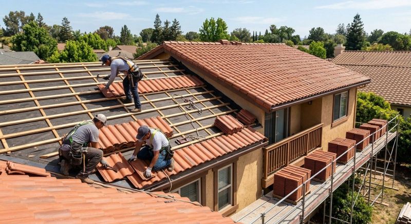 Tile Roof Installation in Bryn Mawr, PA